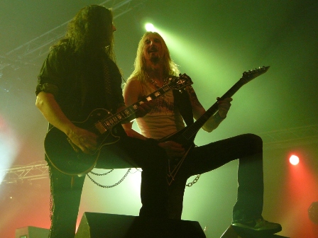 Pontus and Dronjak with Hammerfall live in Belgium