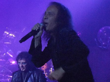 Tony Iommi and Ronnie Dio from Heaven And Hell in Paris - June 23 2009