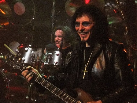 Tony Iommi Smiling!