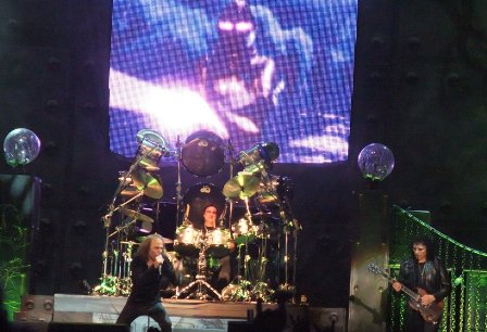 Ronnie James Dio and Vinny Appice live in Milan 2009