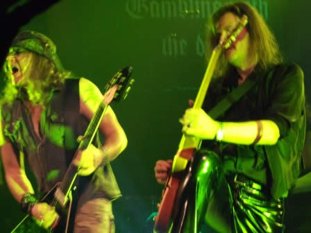 Michael Weikath and Markus Großkopf - the founders of Helloween live in concert