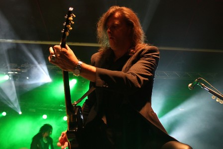 Michael Weikath at the Alcatraz Metal Festival, live with Helloween