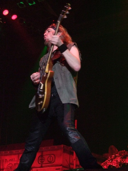 Adrian Smith from Iron Maiden - Belgrade Arena, Serbia - February 10 2009