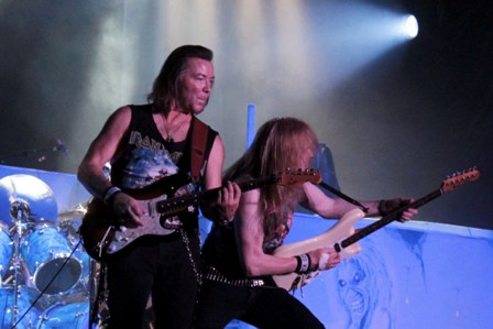 Dave Murray and Janick Gers - live with Iron Maiden at Ottawa Bluesfest