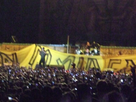 The largest Iron Maiden Flag in history