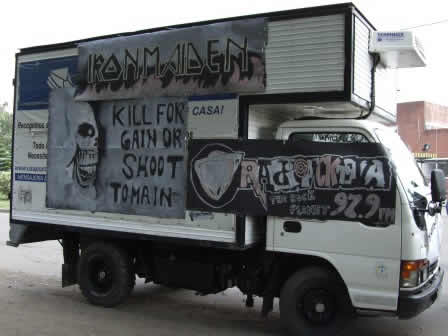 A customized truck