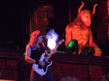 Iron Maiden playing The Number Of The Beast in Warsaw, Poland, August 7 2008