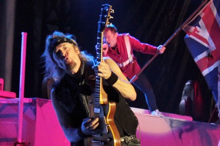 Adrian Smith and Bruce The Trooper - Iron Maiden at Ottawa Bluesfest
