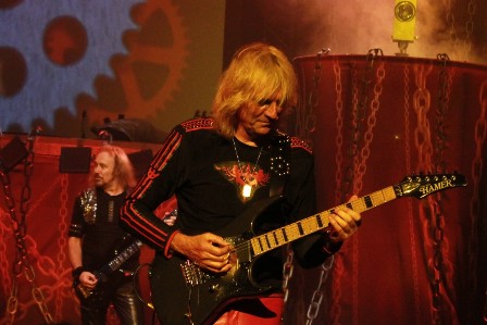 Glen Tipton on guitars - Judas Priest live in England