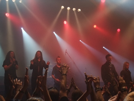 Kamelot Thanks you Budapest! Thomas Youngblood, Oliver Palotai, Casey Grillo, Roy Khan and Sean Tibbets