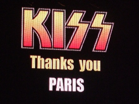 Thank you Paris! - Kiss live in Paris, France - June 17 2008