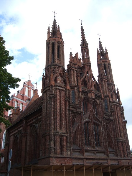 Ste Anne's Church in Vilnius