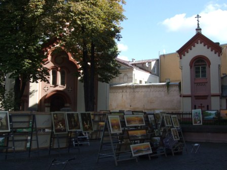 Parsceve Russian Orthodox Church, Vilnius, Lithuania