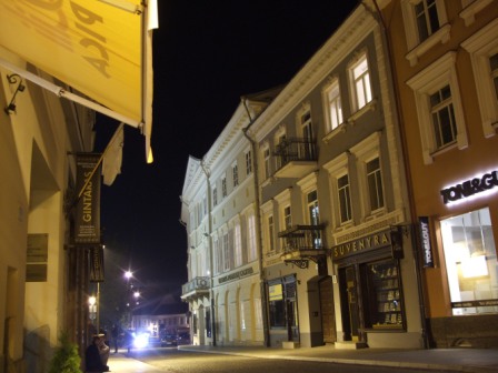 Vilnius by night