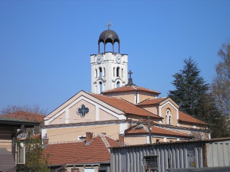 Sveta Dimitrija Orthodox Church in Skopje, Macedonia