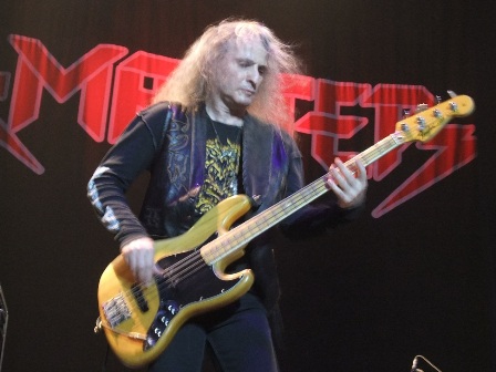 Alik Granovsky from Master playing bass in Moscow