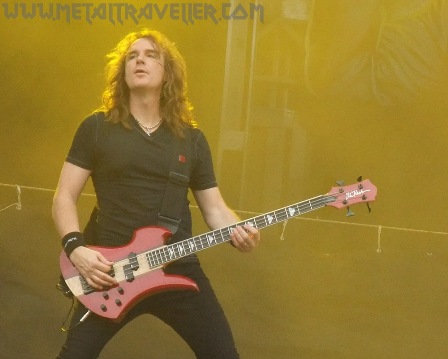 David Ellefson live at Romexpo in Bucharest