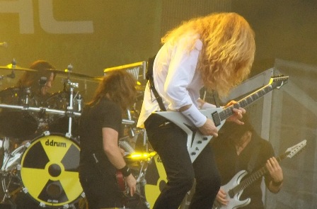 Megadeth live at Romexpo in Bucharest