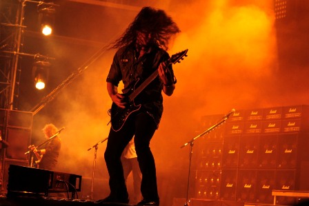 Chris Broderick with Megadeth