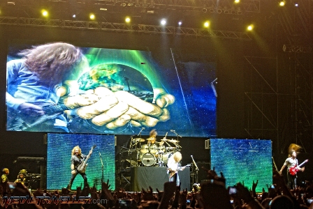 Megadeth live in Bogotá