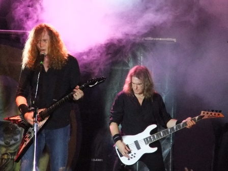 Megadeth at the Polideportivo Envigado in Medellín