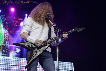 Dave Mustaine from Megadeth live in Bogotá