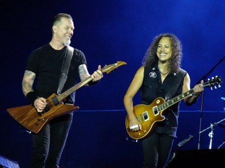 James and Kirk in Werchter 2009