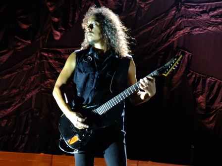 Kirk Hammett from Metallica in Werchter - July 5 2009