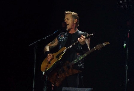 James playing The Unforgiven