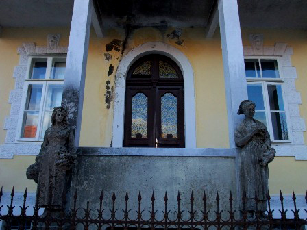 The Monument for the Victims of Fascism, or Spomenik Zrtvama Fasizma na Zabljaku in Cetinje in Montenegro