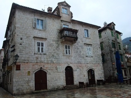 The Monument for the Victims of Fascism, or Spomenik Zrtvama Fasizma na Zabljaku in Kotor in Montenegro