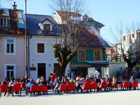 The place to see and be seen: Balšića pazar in Cetinje, Montenegro