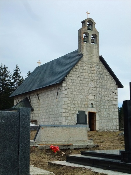 Saborna Crkva Svetog Preobrazenja (The Church of the Holy Transfiguration) in Zabljak, built in 1862.