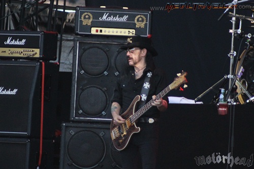 Lemmy from Motörhead, live in Clisson