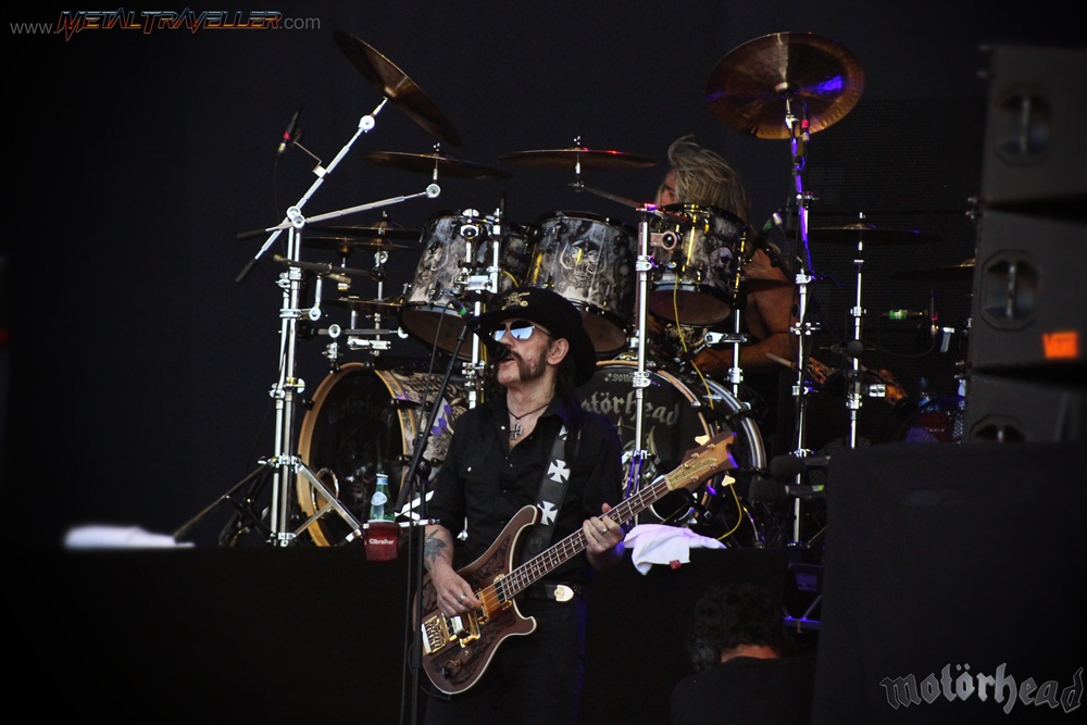 Lemmy and Mikkey Dee from Motörhead live in Clisson