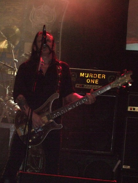 Lemmy and his Murder One -  Motorhead in Paris - November 26, 2008