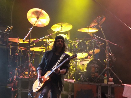 Phill Campbell and Mikkey Dee from Motörhead live at Wacken Open Air