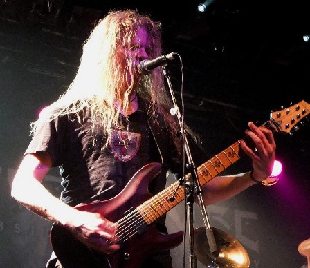 Jeff Loomis on lead guitars with Nevermore