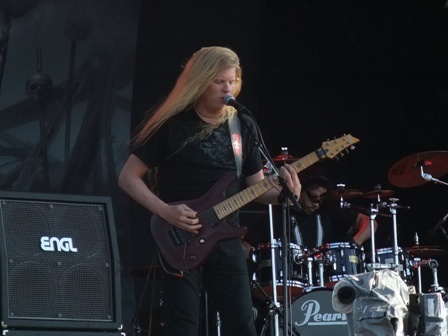 Jon Larsen and Anders Kjølholm from Nevermore in Wacken