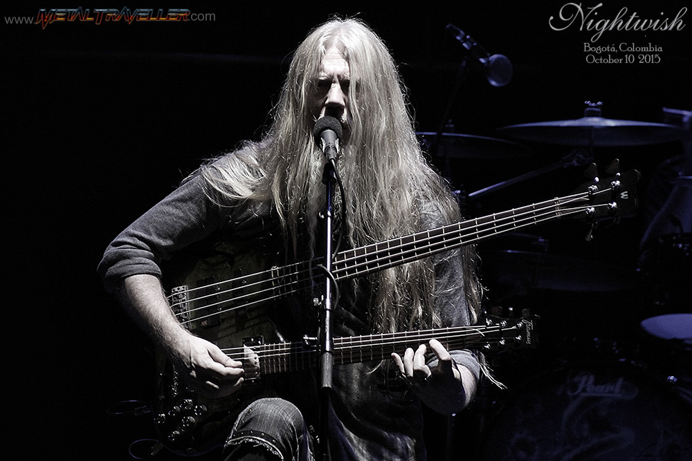 Marco Hietala live in Colombia with Nightwish