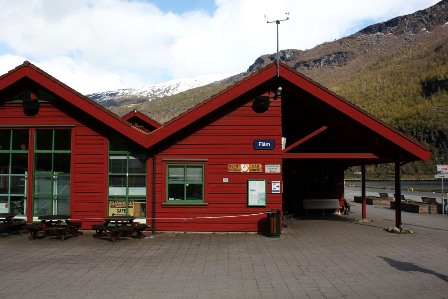 Flåm train station