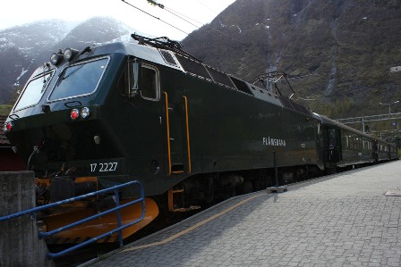 The Flåmsbana train