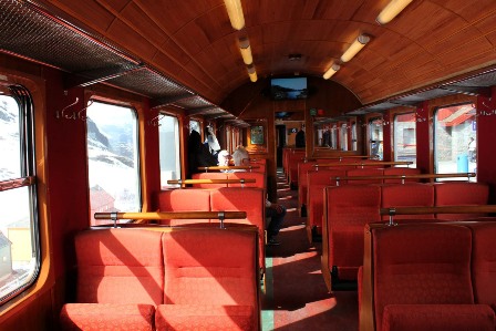 Inside the Flåmsbana
