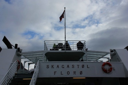 On board the Skagastøl ship from Florø. Sailing to Gudvangen