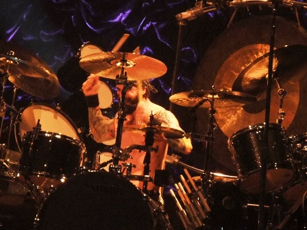 Tommy Clufetos playing drums - Ozzy Osbourne live in Paris