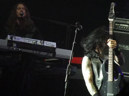 Adam Wakeman and Rob "Blasko" Nicholson with Ozzy Osbourne live in Paris