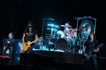 Geezer Butler, Slash, Tony Clufetos and Gus G. - Ozzy & Friends at the Hellfest