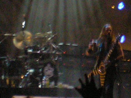 Zakk Wylde playing with Ozzy at Graspop Festival