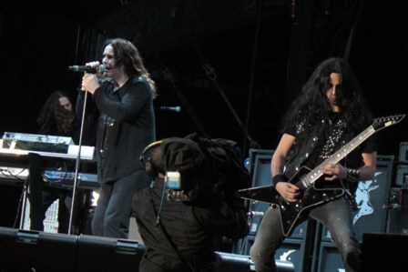 Ozzy and Gus G. live at Hellfest