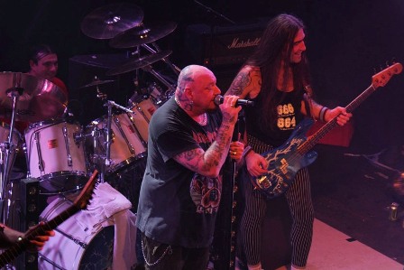 Coverslave and Paul Di Anno live in Paris